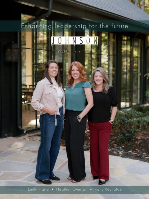 Big news from JAI! We’re thrilled to announce that Emily Haire, Heather Overton, and Kelly Reynolds have been named partners at Johnson Architecture.
Each brings a unique strength to our leadership team and our East Tennessee Community
Emily, a Registered Architect, leads with approachability, creativity, and technical excellence.
Heather, our Director of Administration, has been coined “the glue” and keeps our firm running seamlessly.
Kelly, a Registered Interior Designer, leads with care, connection, and design-focused vision.
They join an incredible team of existing partners, Daryl Johnson, Eric Bowen, Rick Friel, Jeff Williamson, and Joey Staats, continuing our firm’s tradition of collaboration, creativity, and service.
Different backgrounds. Shared vision. One remarkable team thoughtfully leading JAI into the future.
#JohnsonArchitecture #Leadership #Partnership #ArchitectureAndInteriors #DesignExcellence #KnoxvilleDesign