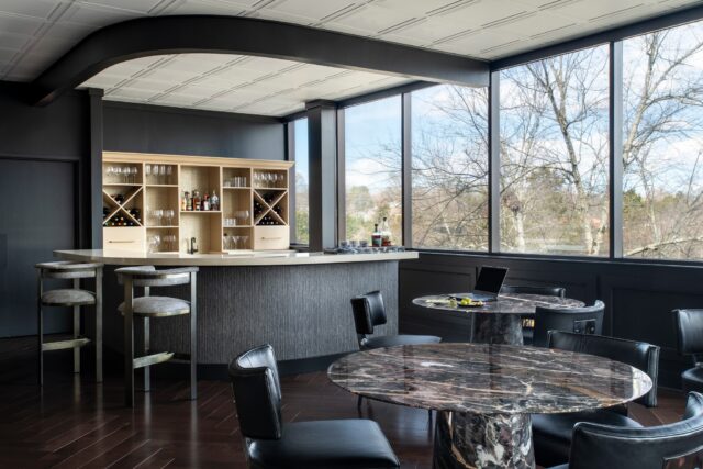 JAI partnered with a longtime client to design an executive lounge that elevates their corporate headquarters with a refined sense of comfort and hospitality.

The space blends function and luxury, featuring a catering kitchen, full bar, private bath, and a welcoming lounge designed for connection, conversation, and retreat.

From conceptual interior design through project management, our team helped shape an environment that balances modern sophistication with timeless detail. In collaboration with G&G Interiors, who curated the finishes and furnishings, and Jenkins & Stiles, whose craftsmanship brought the design to life, the result is a high-end space tailored for executive hospitality.

Learn more about this project at the link in bio.