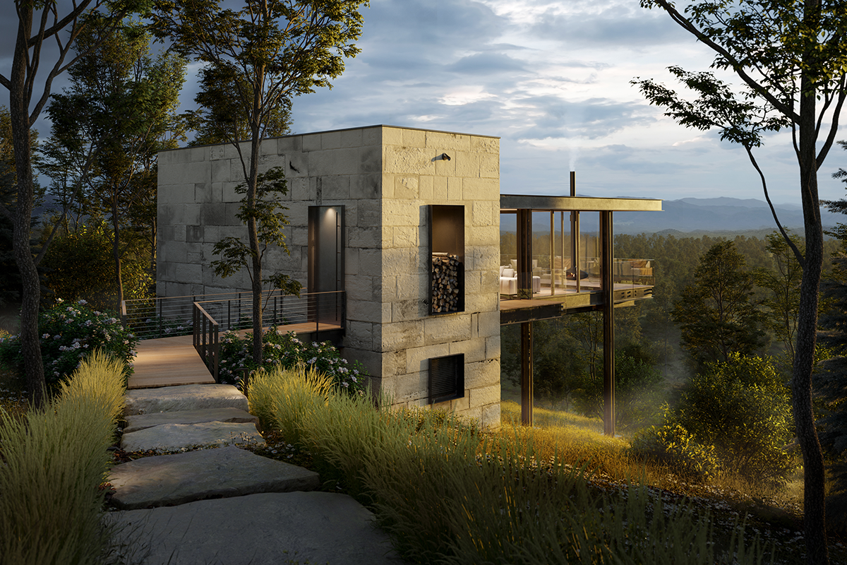 Featured image for “Blackberry Mountain Guest House Concept”